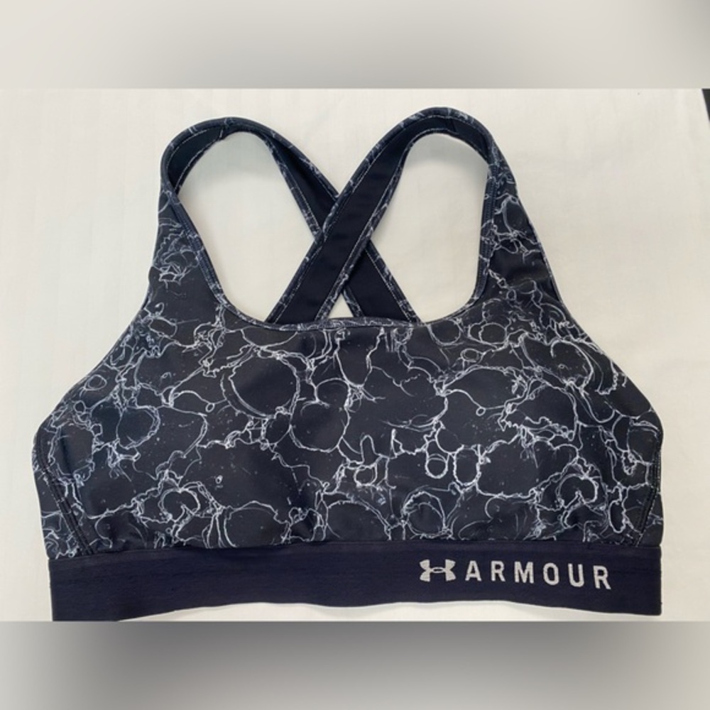 4 for $25 🖤 Under Armour Marble Print Sports Bra Size XL 🖤